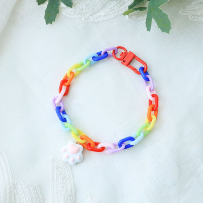 Pas bombone boje mačje šape, zvono, privjesak, ogrlica, sigurnosna ogrlica za mačke, podesiv opseg vrata protiv gušenja, pribor za kućne ljubimce