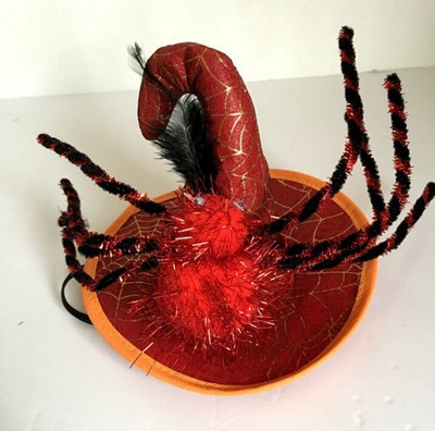 2018. Novi dolazak Šešir za mačku za kućne ljubimce Kape za kućne ljubimce Kape za kućne ljubimce Bundeva Pauk Vještičji šešir za životinje Kostim za kućne ljubimce Dekoracija za Noć vještica Odjeća za mačke Dekoracija kapa