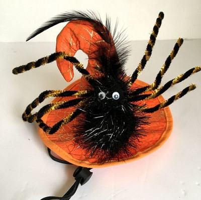 2018. Novi dolazak Šešir za mačku za kućne ljubimce Kape za kućne ljubimce Kape za kućne ljubimce Bundeva Pauk Vještičji šešir za životinje Kostim za kućne ljubimce Dekoracija za Noć vještica Odjeća za mačke Dekoracija kapa