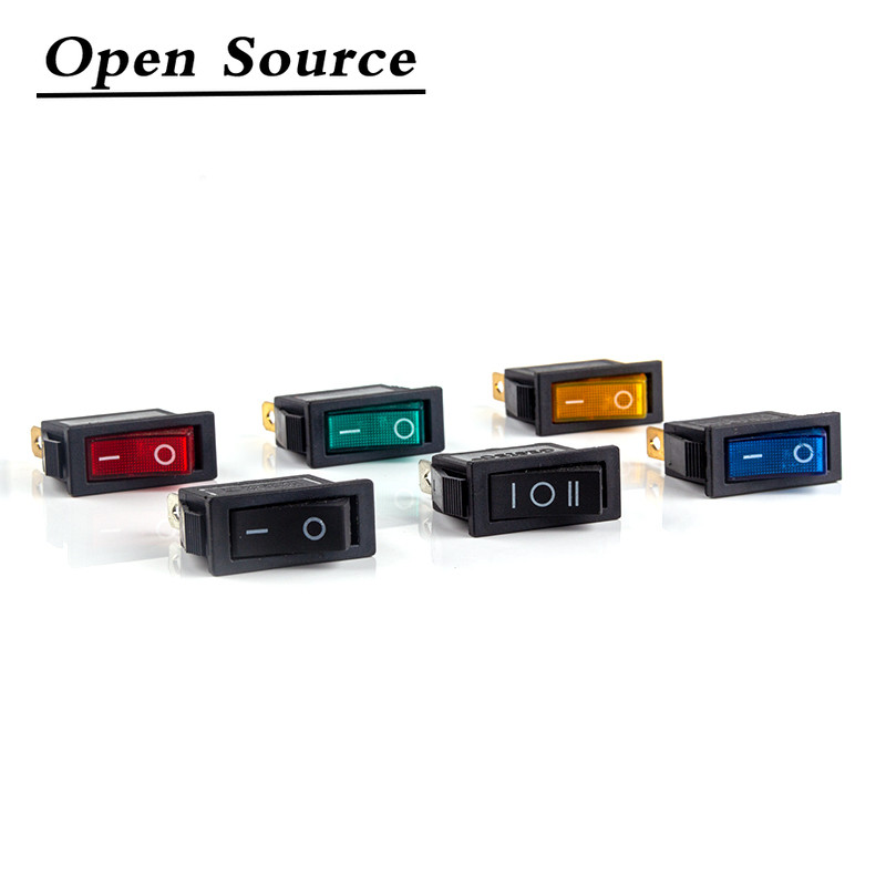 KCD3 preklopni prekidač ON-OFF 2 položaja 3 Pin električna oprema sa prekidačem za svjetlo 16A 250VAC/ 20A 125VAC 35mm*31mm*14mm