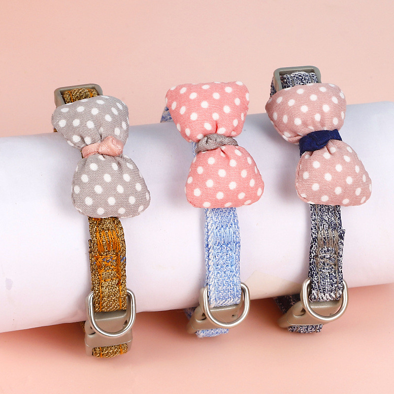 Punktveida mājdzīvnieku kaklasiksna Kokvilnas kaķa suns tauriņa karikatūra kaķu kaklarota kaklasiksna kaķēns kucēns foto dekorēšana mājdzīvnieku aksesuāri