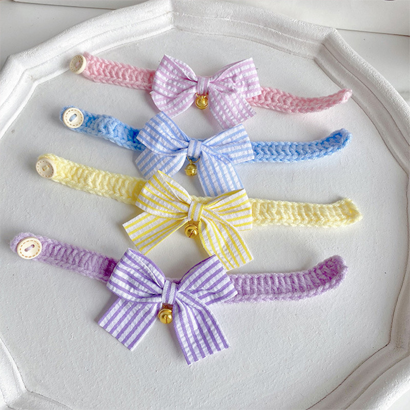 Mājdzīvnieku adīšana Krūšturis Jauki kaķa loka apkakle Matu dekorēšana Suņu siekalu dvieļu fotografēšana Rekvizīti Mājdzīvnieku piederumi Rotaļlietas Dāvanas