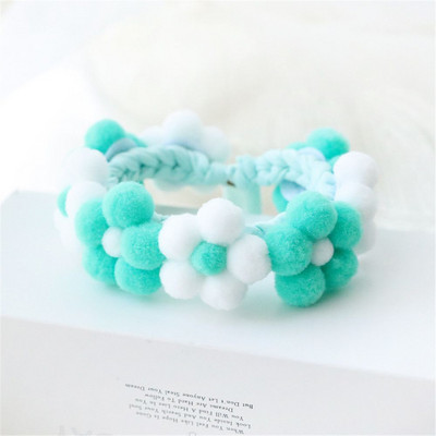 Mekana mačka, pas, ručno tkana plišana lopta, ogrlica, ogrlica za mačke, dodaci za kućne ljubimce, ogrlica s cvijećem