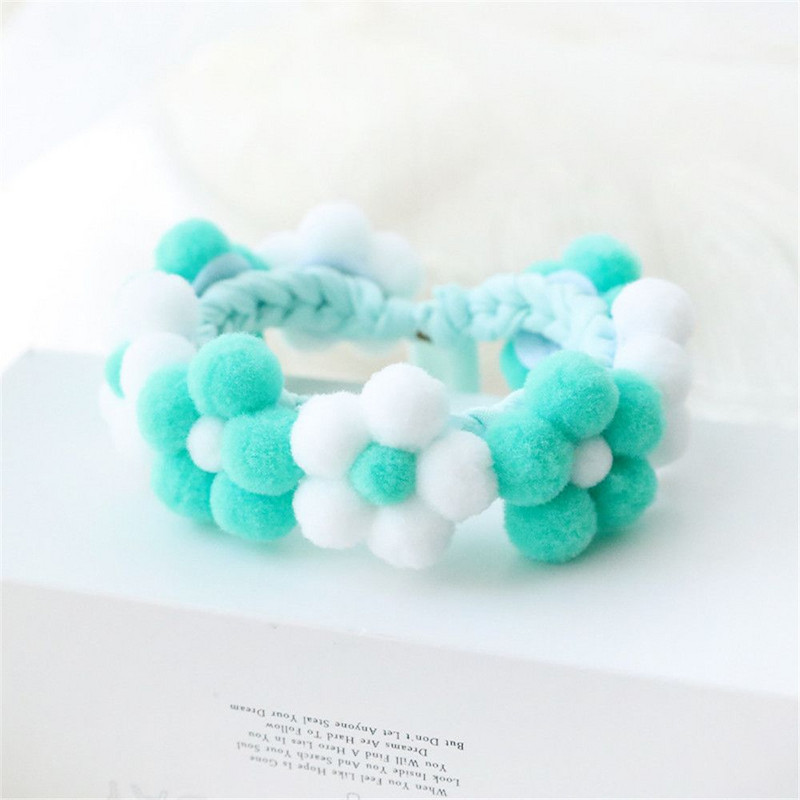 Mekana mačka, pas, ručno tkana plišana lopta, ogrlica, ogrlica za mačke, dodaci za kućne ljubimce, ogrlica s cvijećem