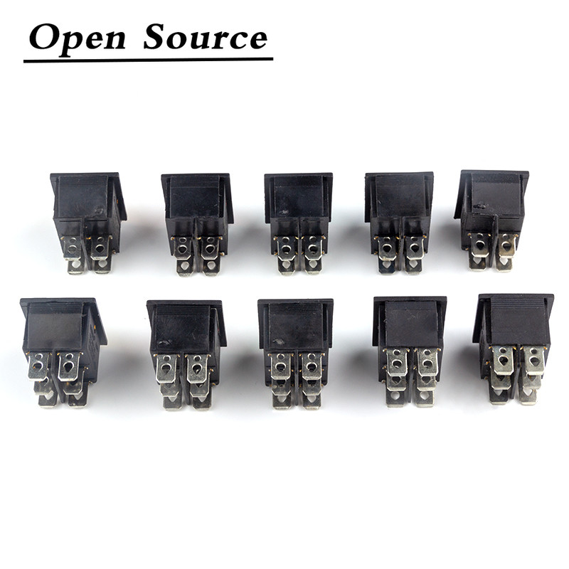 Prekidač sa samozaključavanjem/zabravljivanjem Prekidač napajanja I/O Uključeno-ISKLJUČENO Uključeno-ISKLJUČENO-Uključeno 4 pina 6 pinova sa svjetlom 16A 250VAC 20A 125VAC KCD4