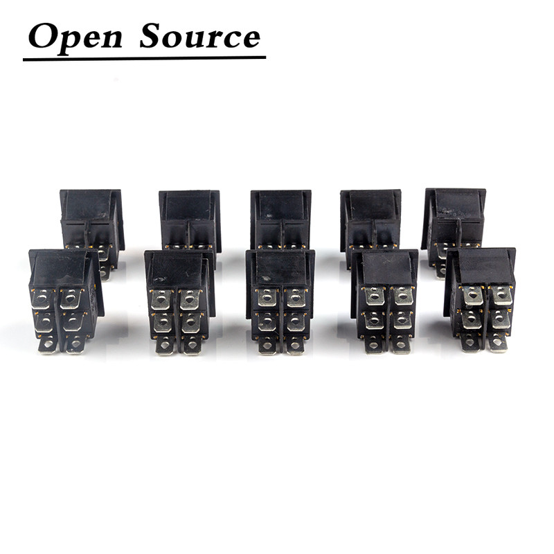 Prekidač sa samozaključavanjem/zabravljivanjem Prekidač napajanja I/O Uključeno-ISKLJUČENO Uključeno-ISKLJUČENO-Uključeno 4 pina 6 pinova sa svjetlom 16A 250VAC 20A 125VAC KCD4