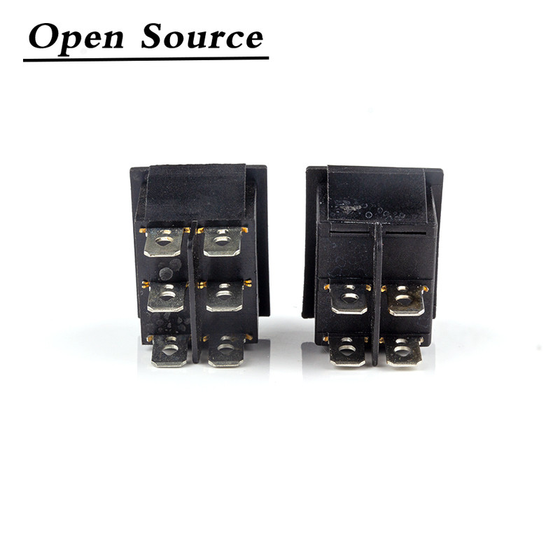 Prekidač sa samozaključavanjem/zabravljivanjem Prekidač napajanja I/O Uključeno-ISKLJUČENO Uključeno-ISKLJUČENO-Uključeno 4 pina 6 pinova sa svjetlom 16A 250VAC 20A 125VAC KCD4