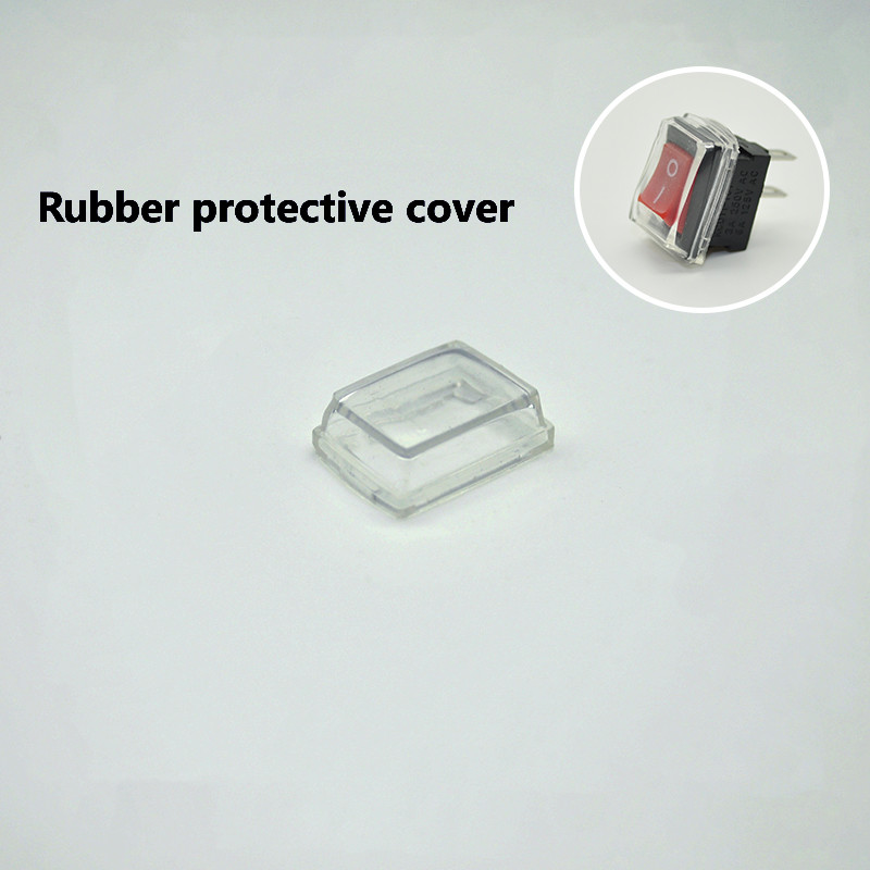 30 komada Prekidač s gumbom u kutiji 10x15mm spst 2pin 3a 250v kcd11 preklopni prekidač za uključivanje/isključivanje 10mm * 15mm crno crveno i bijelo