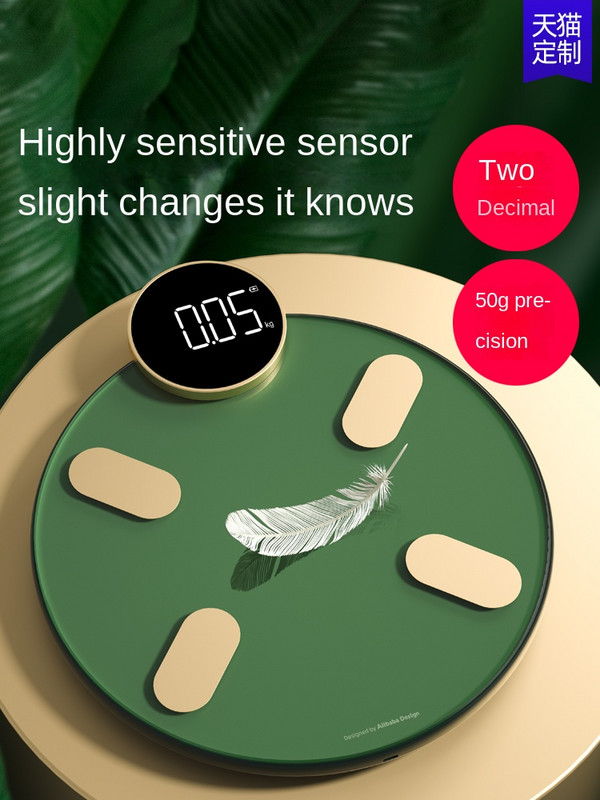 YY Vaga za vaganje tjelesne masti Precizna elektronička vaga za kućanstvo s malim punjenjem