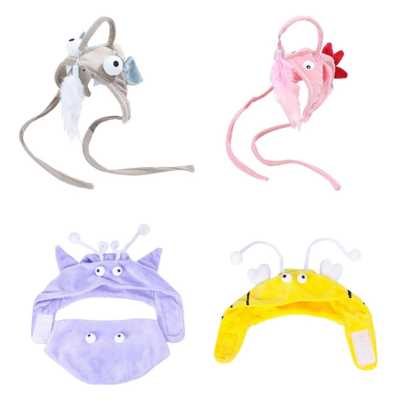 Božićni šešir za kućne ljubimce Šešir slatkog oblika za odijevanje pasa Lijepa jesensko-zimska odjeća Dodaci za kućne ljubimce