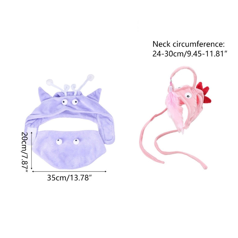 Božićni šešir za kućne ljubimce Šešir slatkog oblika za odijevanje pasa Lijepa jesensko-zimska odjeća Dodaci za kućne ljubimce