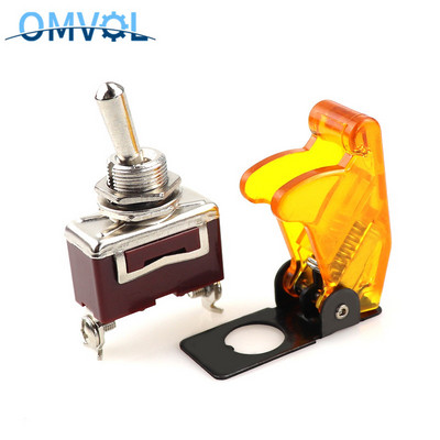 1PC 12mm ON-OFF prekidač sa zaštitnim poklopcem