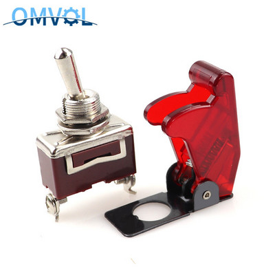 1PC 12mm ON-OFF prekidač sa zaštitnim poklopcem