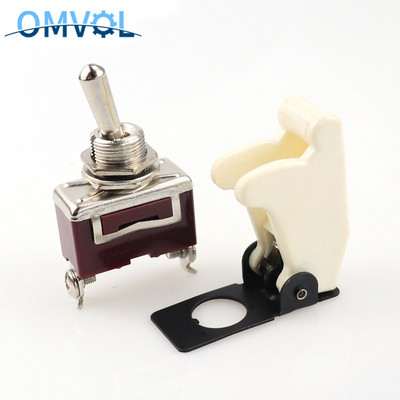 1PC 12mm ON-OFF prekidač sa zaštitnim poklopcem