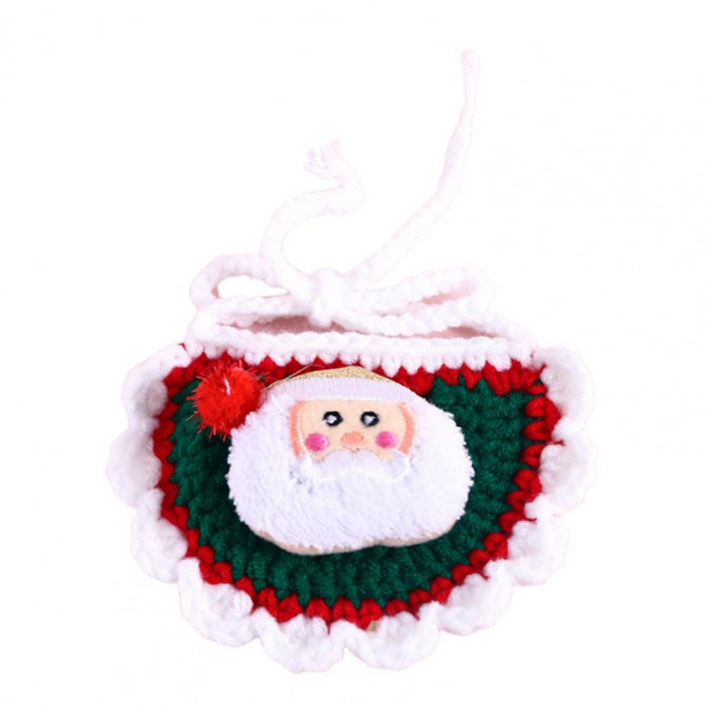 Koerte Hiina uusaasta kostüüm 2023 Lemmik rinnatükiga jõulude õnnekott Kootud villane lõng Lemmikloomade kasside bandaan kevadfestivaliks