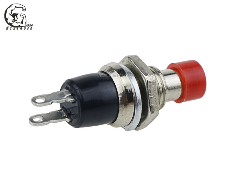 10kom/5kom PBS-110 Mini trenutni prekidač s tipkama za model željeznice hobi 7mm pakiranje uključi-isključi