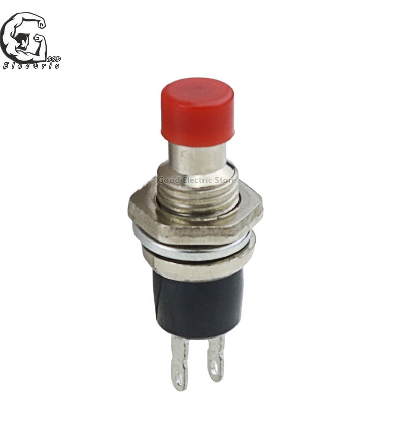 10kom/5kom PBS-110 Mini trenutni prekidač s tipkama za model željeznice hobi 7mm pakiranje uključi-isključi