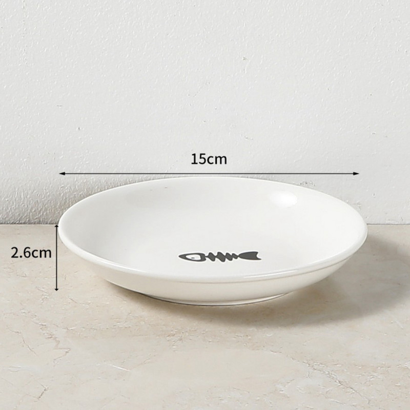 Keramikas lolojumdzīvnieku bļoda kaķu barības barošana divos traukos no nerūsējošā tērauda, pacelts statīvs kaķēnu suņu ūdens padevei Izturīgi mājdzīvnieku piederumi