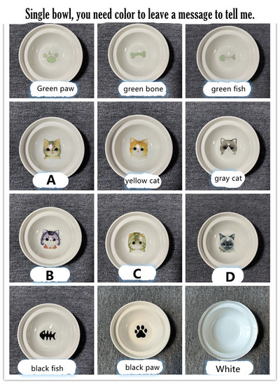 Vruća rasprodaja, vrhunska zdjela za kućne ljubimce, polica od bambusa, keramičke zdjele za hranjenje i piće za mačke za pse, zdjele za mačke, dodaci za hranilice za kućne ljubimce