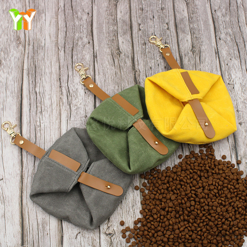 1000 ml sklopiva vodootporna platnena zdjela za pse, prijenosna putna hrana za kućne ljubimce, sklopiva mačka, pas, zdjela za vodu, hranilica za štene, dodaci za pse