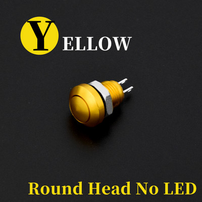 1 kom 8 mm trenutna metalna truba zvono na vratima Prekidač s gumbom Vodootporan Automatski motor PC Power Start Starter