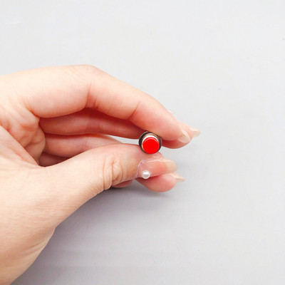 1/6 KOM, 7 mm, mini okrugli trenutni prekidač s gumbom Pritisnite samoresetiranje, mikro prekidači, normalno otvoreni 1NO, normalno zatvoreni 1NC