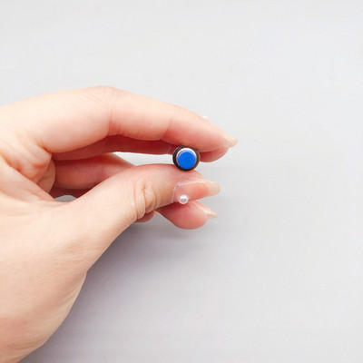 1/6 KOM, 7 mm, mini okrugli trenutni prekidač s gumbom Pritisnite samoresetiranje, mikro prekidači, normalno otvoreni 1NO, normalno zatvoreni 1NC