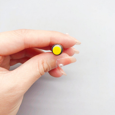 1/6 KOM, 7 mm, mini okrugli trenutni prekidač s gumbom Pritisnite samoresetiranje, mikro prekidači, normalno otvoreni 1NO, normalno zatvoreni 1NC