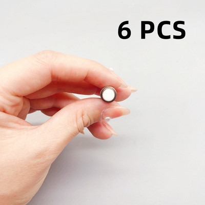 1/6 KOM, 7 mm, mini okrugli trenutni prekidač s gumbom Pritisnite samoresetiranje, mikro prekidači, normalno otvoreni 1NO, normalno zatvoreni 1NC