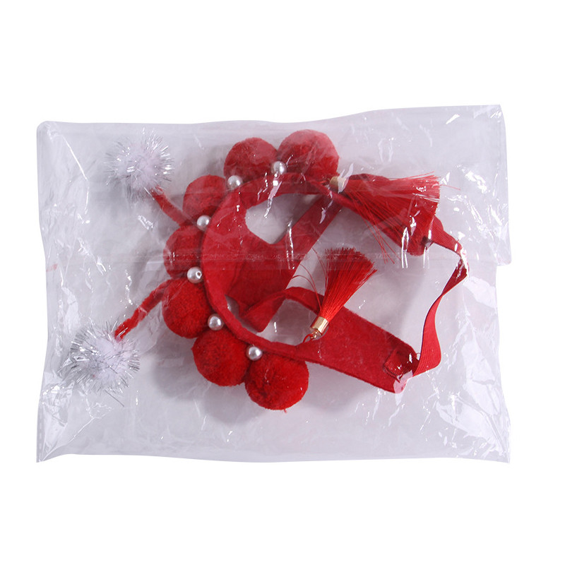 Sügistalvine uus hiina stiilis lemmikloomamüts, kassimüts, peakate, armas Pekingi ooperi peapael, pühadekleidimüts