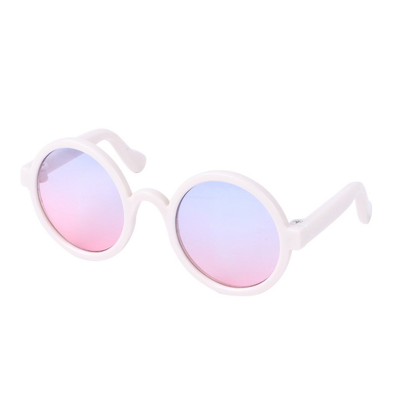 Brilles Suņu rotaļu personība Smieklīgi Helovīna aksesuāri Plastmasas caurspīdīgas kaķu brilles