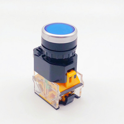 1tk LA38-11BN, ümmargune toitelüliti, hetkeline/lukustamine, elektriseadmed, 10A440VAC, EI/NC, käivitus ja seiskamine, kontaktid, valgus puudub