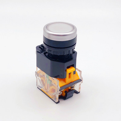 1tk LA38-11BN, ümmargune toitelüliti, hetkeline/lukustamine, elektriseadmed, 10A440VAC, EI/NC, käivitus ja seiskamine, kontaktid, valgus puudub