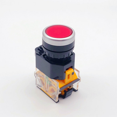 1tk LA38-11BN, ümmargune toitelüliti, hetkeline/lukustamine, elektriseadmed, 10A440VAC, EI/NC, käivitus ja seiskamine, kontaktid, valgus puudub