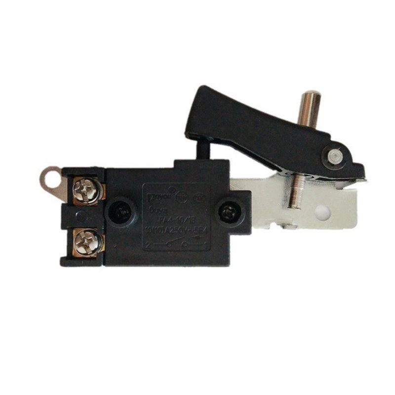 Miniatuurse elektritööriista lüliti kiiruse reguleerimise päästiku nupp nurklihvija elektrilise löökpuurimisseadme tarvikutele