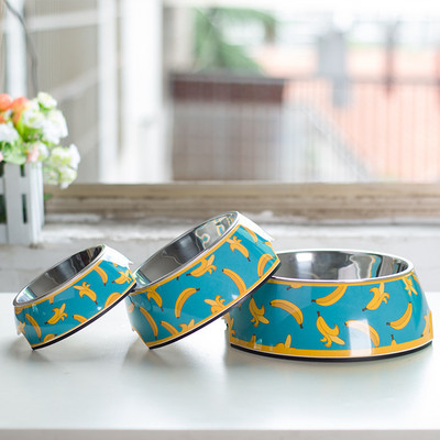 Lemmikloom Kassi kauss Kutsikas kass Roostevabast terasest toidukauss topelt melamiinist koerakauss koerakauss ümberminekuvastane joogikauss lemmikloomatarbed