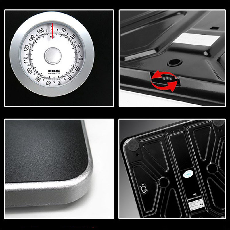 New Arrive Precision Mechanical Scale Smart vannas istabas ķermeņa svara svari Stāvs Sākums Cilvēka svars Pavasara svari 150kg