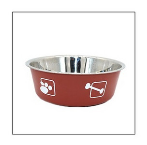 Neslīdoši suņu bļodas maziem vidēji lieliem suņu barošanas traukiem dzērājiem nerūsējošā tērauda lielas ietilpības lolojumdzīvnieku barības konteineru piederumi