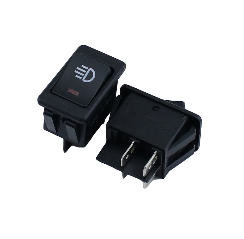 4 kontaktiga LED indikaator klahvlüliti auto sisse/välja klahv lüliti sõidu udutulelatern töötuleriba veokile