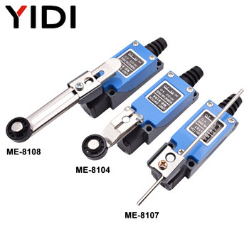 Водоустойчив CNC моментен краен превключвател ME 8108 8111 8122 9101 5A/220V въртящ се ролков лост, запечатан краен превключвател за индустриална машина