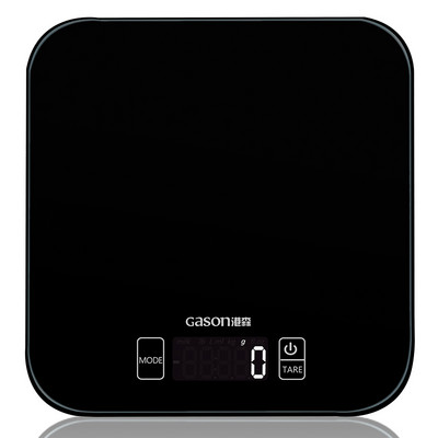 Karstie GASON C1 digitālie virtuves svari elektroniskie pārtikas svari rūdīta stikla svēršanas svari LCD augstas precizitātes mērīšanas instrumenti 15 kg