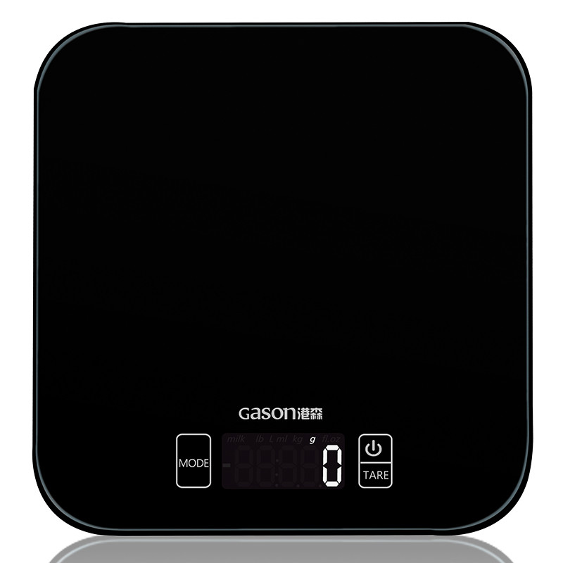 Karstie GASON C1 digitālie virtuves svari elektroniskie pārtikas svari rūdīta stikla svēršanas svari LCD augstas precizitātes mērīšanas instrumenti 15 kg