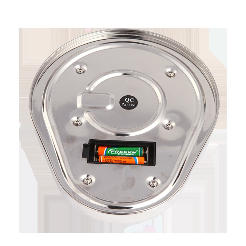 Kvalitetna kuhinjska vaga od nehrđajućeg čelika, precizna elektronička vaga, srebrna kuhinjska oprema za pečenje, 5 kg * 1 g, najprodavanije