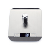 10kgx1g Elektronske vage Kuhinjski digitalni nakit Vage za hranu Smart LCD Mi Vage za vaganje od nehrđajućeg čelika