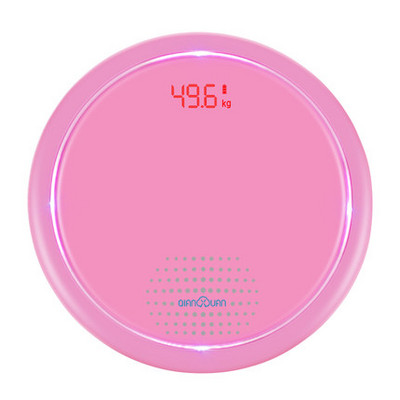 Vruće okrugle podne vage Podna pametna kupaonska težina Mi vaga Digitalna vaga za tijelo Kućanska vaga LCD zaslon s pozadinskim osvjetljenjem 180 kg