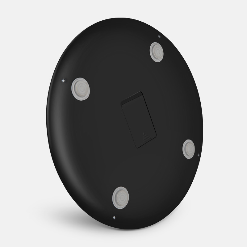 Vruće okrugle podne vage Podna pametna kupaonska težina Mi vaga Digitalna vaga za tijelo Kućanska vaga LCD zaslon s pozadinskim osvjetljenjem 180 kg