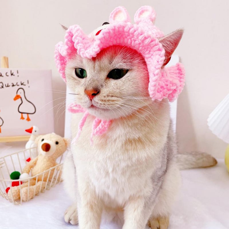 Dress Up 2 Colors Party Kitty Headwear Cat Hat Decoration Proizvod za kućne ljubimce