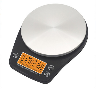 3 kg/0,1 g prijenosna digitalna vaga za kavu s mjeračem vremena Elektronska digitalna kuhinjska vaga za težinu LCD elektronička vaga za kućanstvo