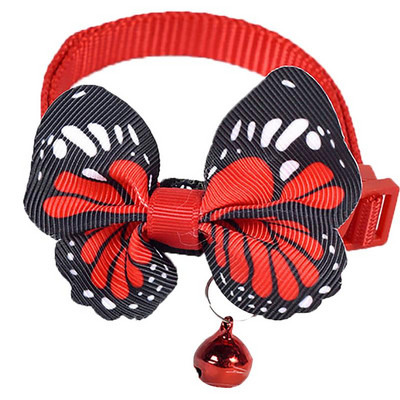 Dorakitten mājdzīvnieku kaklasiksna tauriņš zvana dekors modes kaķēnu kaklasiksna suņu tauriņš kucēns kaklasaite Apģērbu aksesuāri mājdzīvnieku piederumi