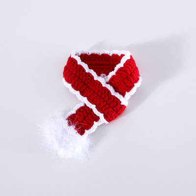 Mājdzīvnieks kaķis suns vilna adīts rokas āķis Ziemassvētku eglīte Veca vīra šalle Priekškautiņi silti rotājumi Suņi Svētku dāvanas mājdzīvniekiem Jauka kaķa Ziemassvētku šalle